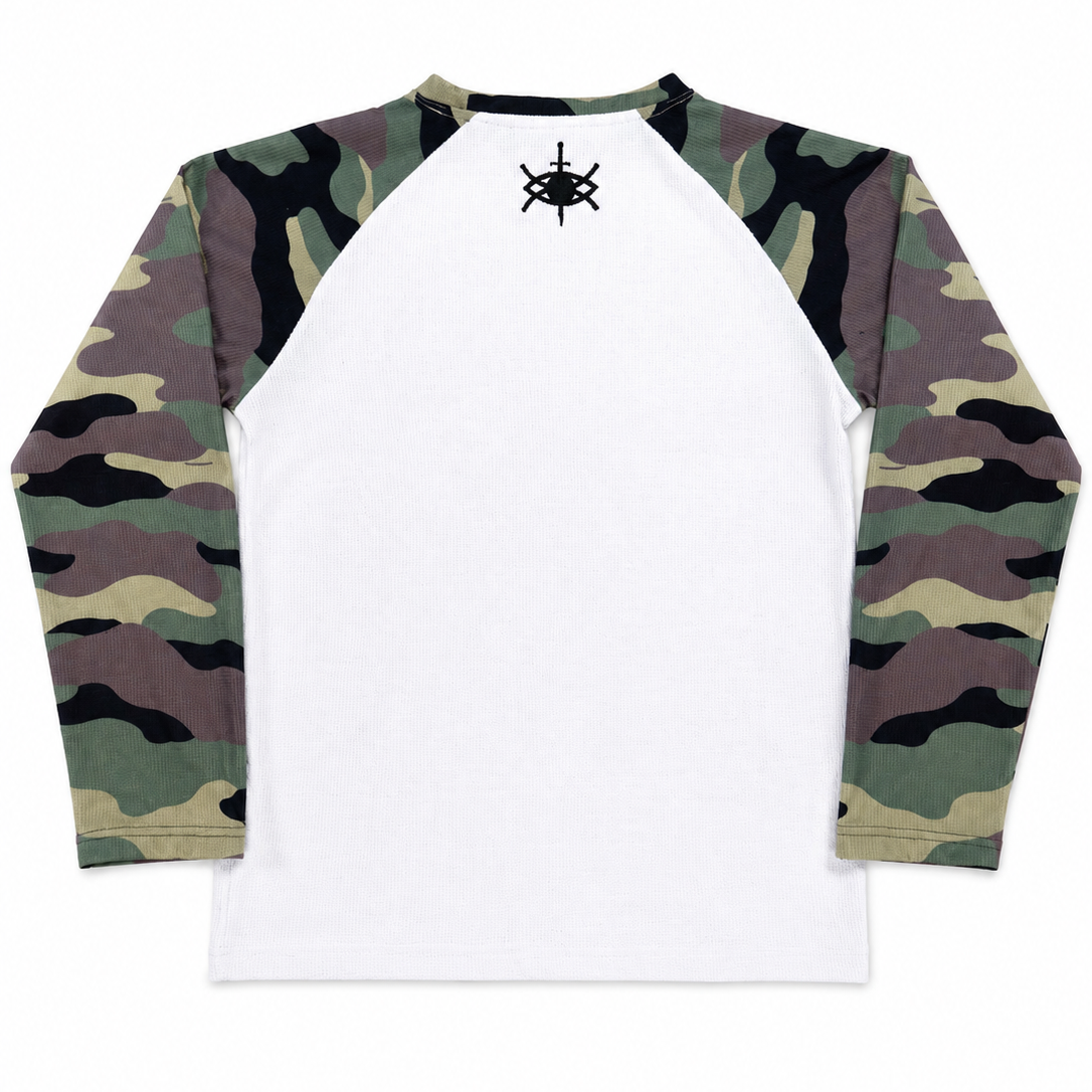 s03 'ARMY' Waffle Knit Longsleeve
